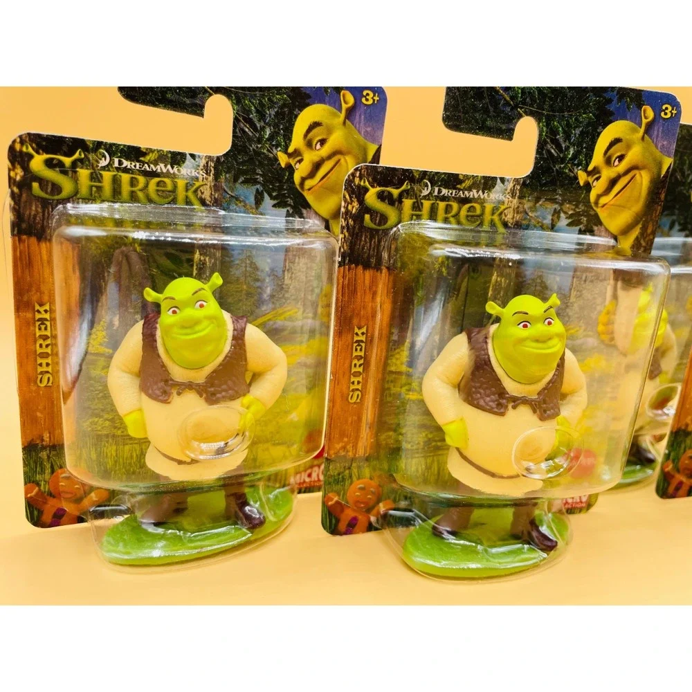 Shrek Lot of 5 Cake Toppers Mattel Micro Collection Mini Figure Figurine New